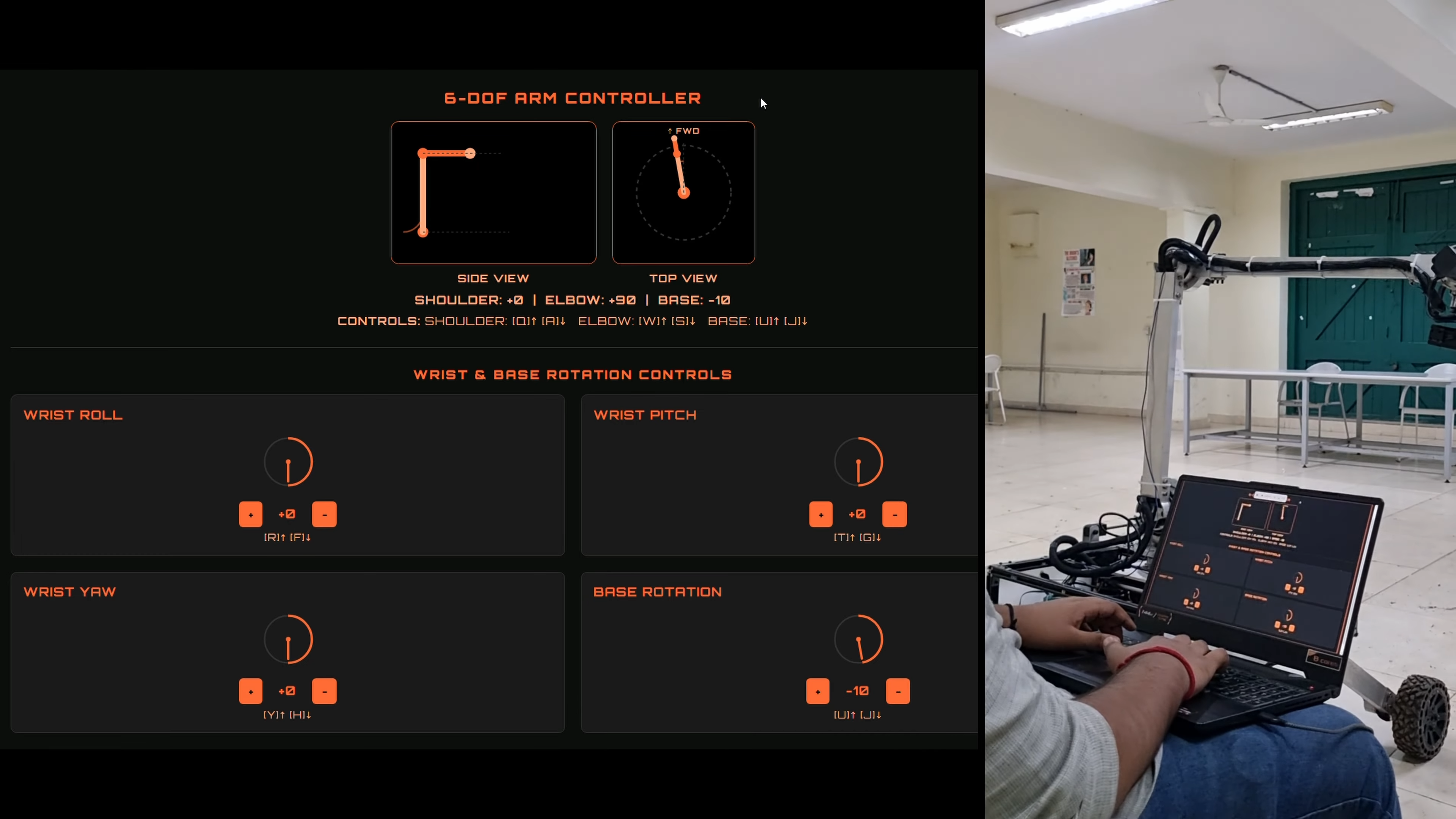 Robotic Arm Close-up
